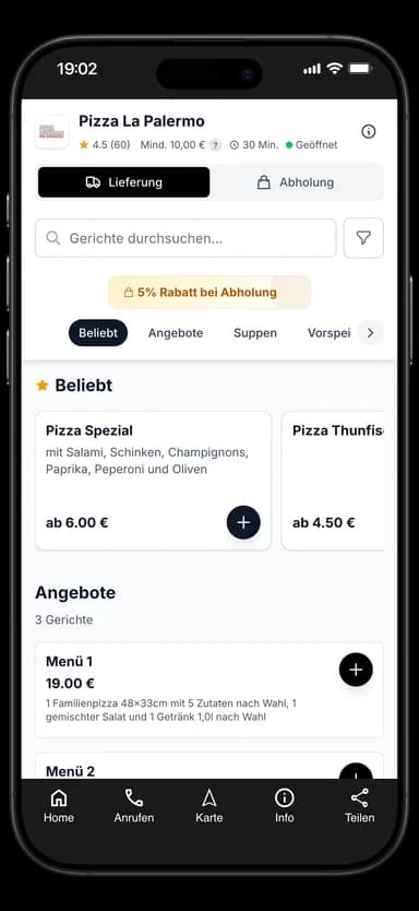Pizza La Palermo App