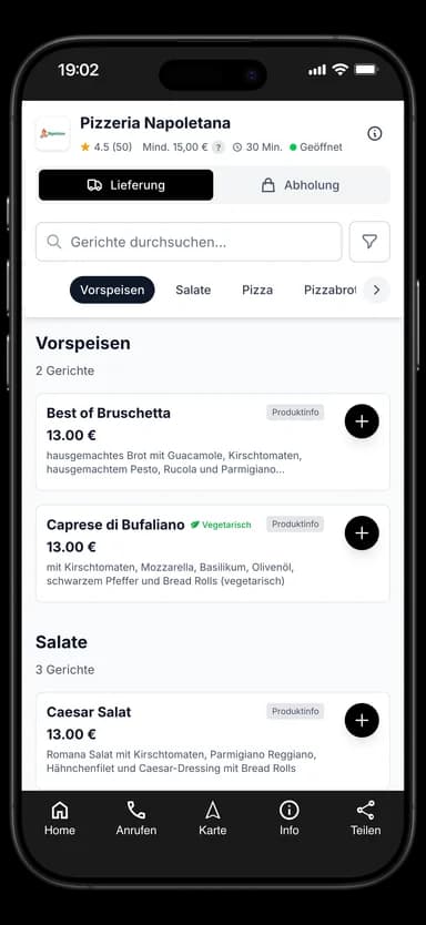 Pizzeria Napoletana App