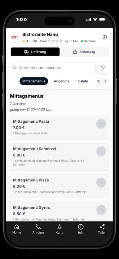 Bistrorante Nanu App