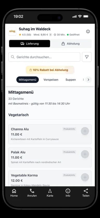 Suhag im Waldeck App