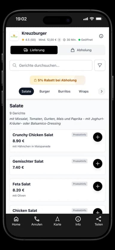 Kreuzburger App