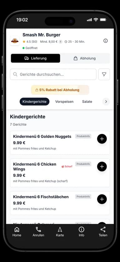 Smash Mr. Burger App
