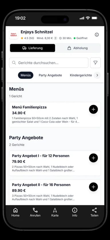 Enjoys Schnitzel App