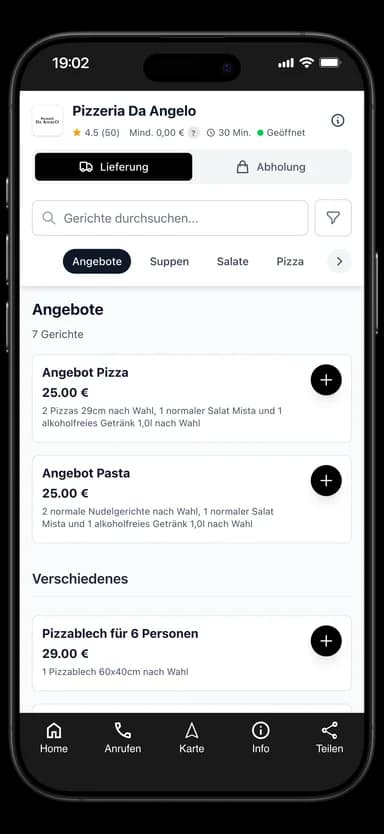 Pizzeria Da Angelo App