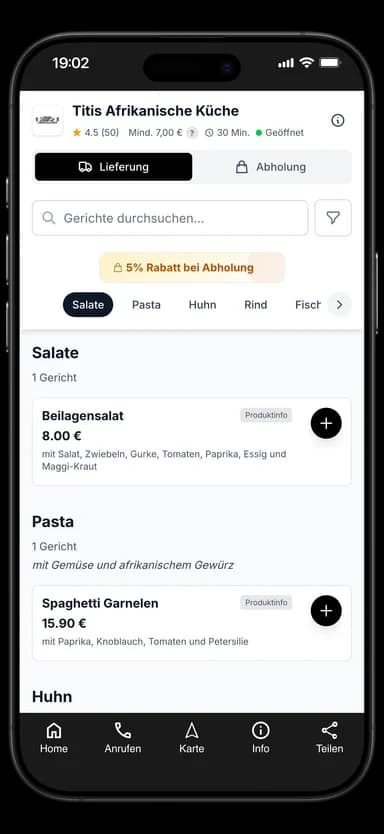 Titis Afrikanische Küche App