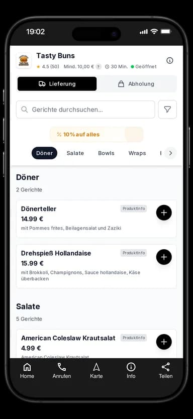 Tasty Buns App