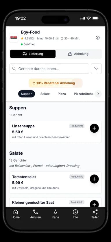 Egy-Food App