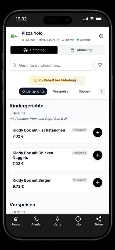 Pizza Yolo App