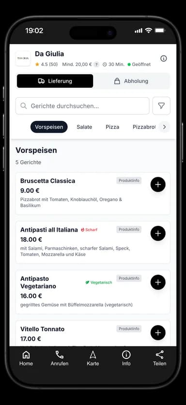 Da Giulia App